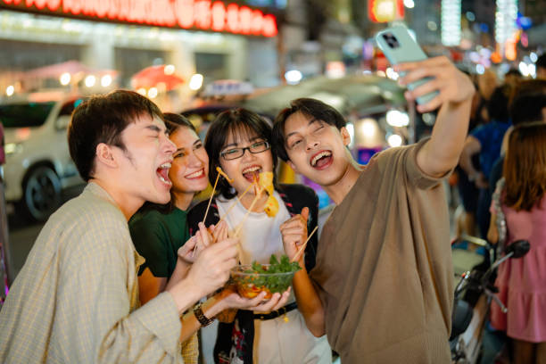 istock Vendors sell food in Chinatown in Bangkok. 2192790607