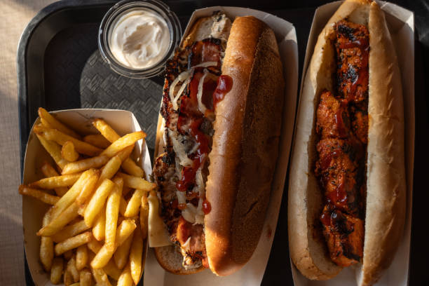 istock Spanish fast food seen from above. 2192797847