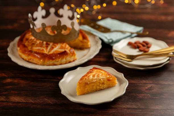 Galette des rois during the epiphany