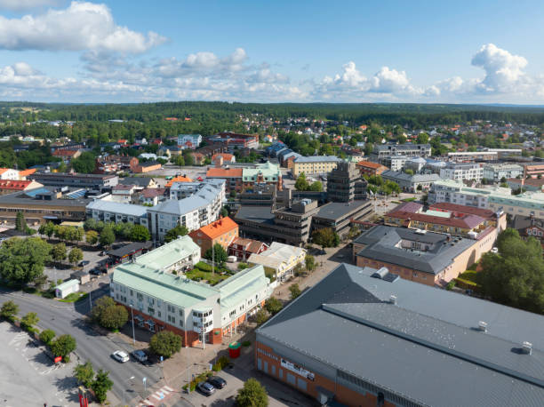istock Aerial view of Vetlanda 2192799384