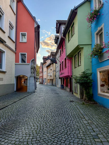 istock Colorful european alley 2192801159
