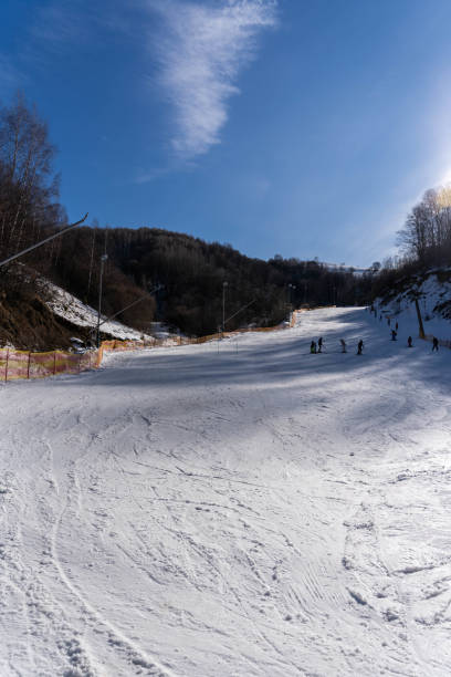 istock Ski piste in Brzece, Kopaonik, Serbia. 2192806422