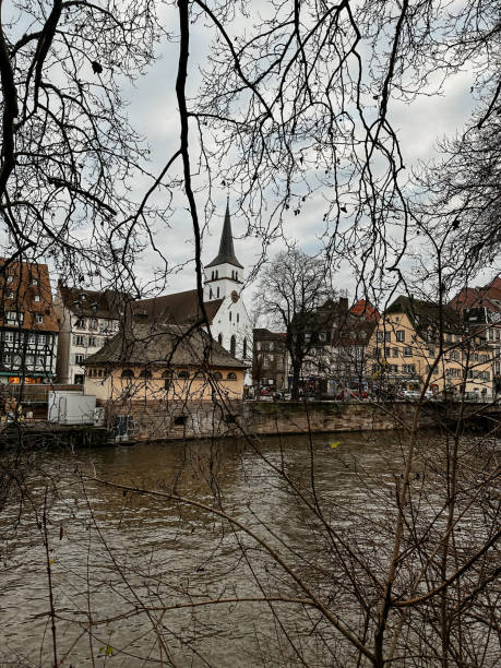 istock Strasbourg Church by River 2192810688