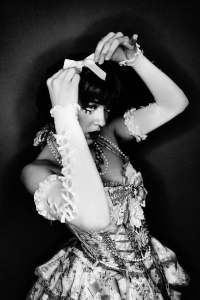istock The fashion model. 2192814007