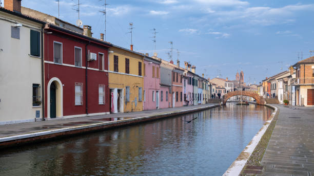 comacchio italy - comacchio bildbanksfoton och bilder