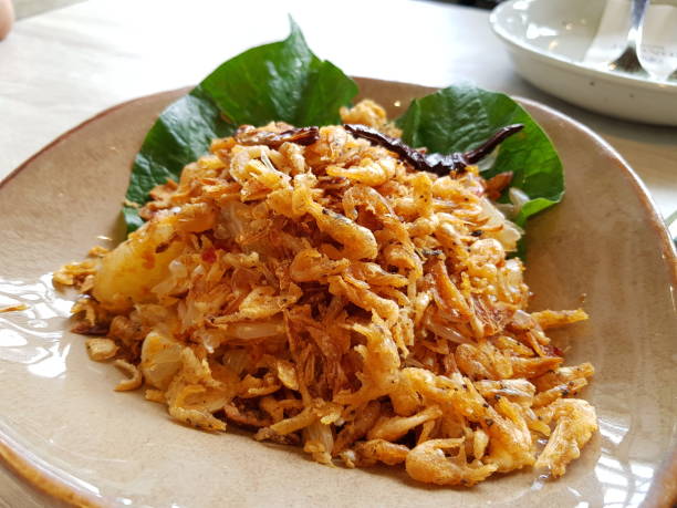 istock Thai pomelo salad with fried shrimps 2192824181