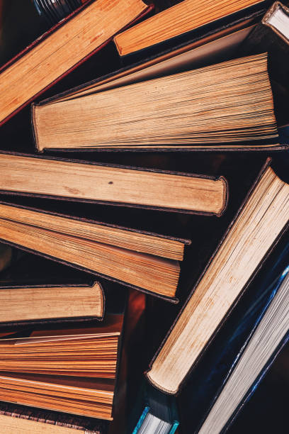 istock Old used hardcover books, education concept 2192824991