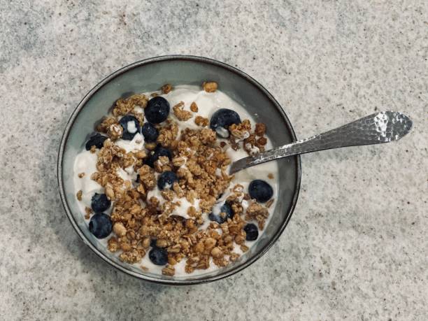 istock Yogurt with Blueberries and Granola 2192825726