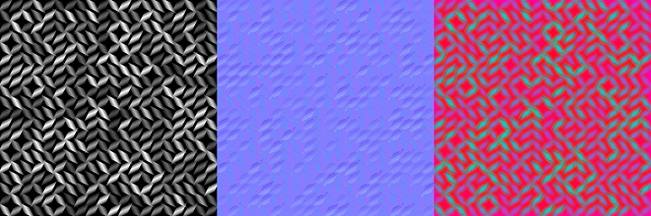 Diagonal Normal Map Gradient Diagonal Slit Urban Seamless Tiled Texture Height Map Normal ...