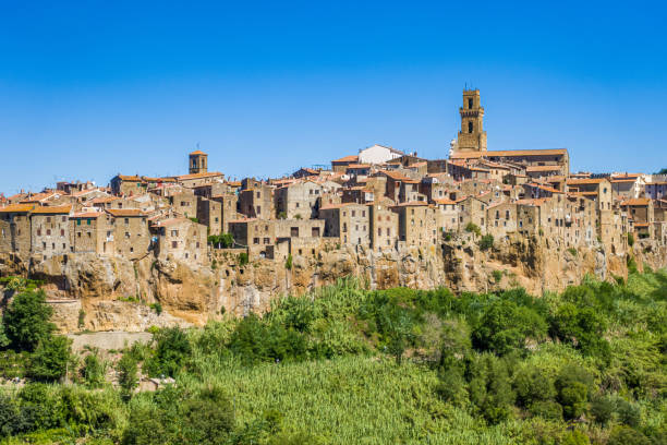 istock Pitigliano, tuscany, medieval village perched on a cliff overlooking a valley 2192859543