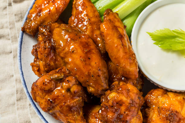 istock Homemade Buffalo BBQ Chicken Wings with Beer 2192863938