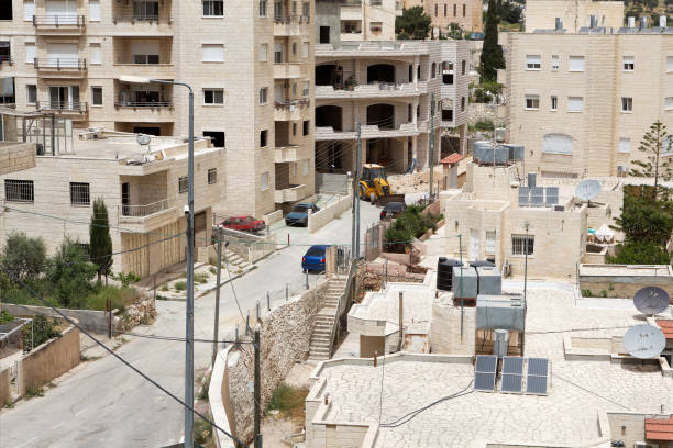 Construction of new residential houses in Bethlehem