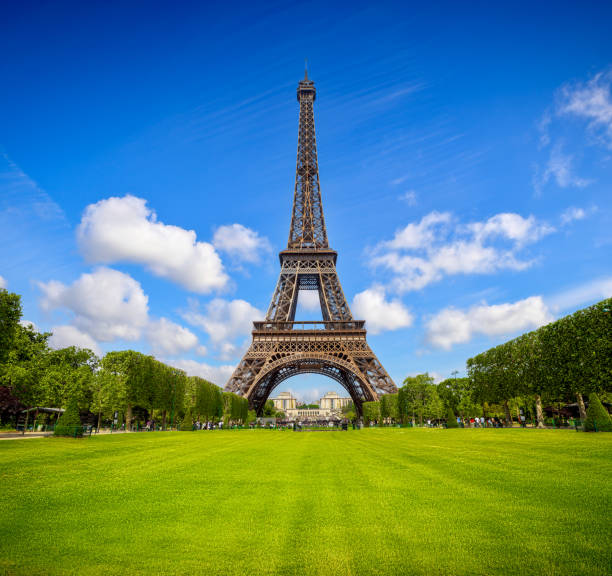 istock Eiffel Tower a great tourist attraction in Paris 2192866567