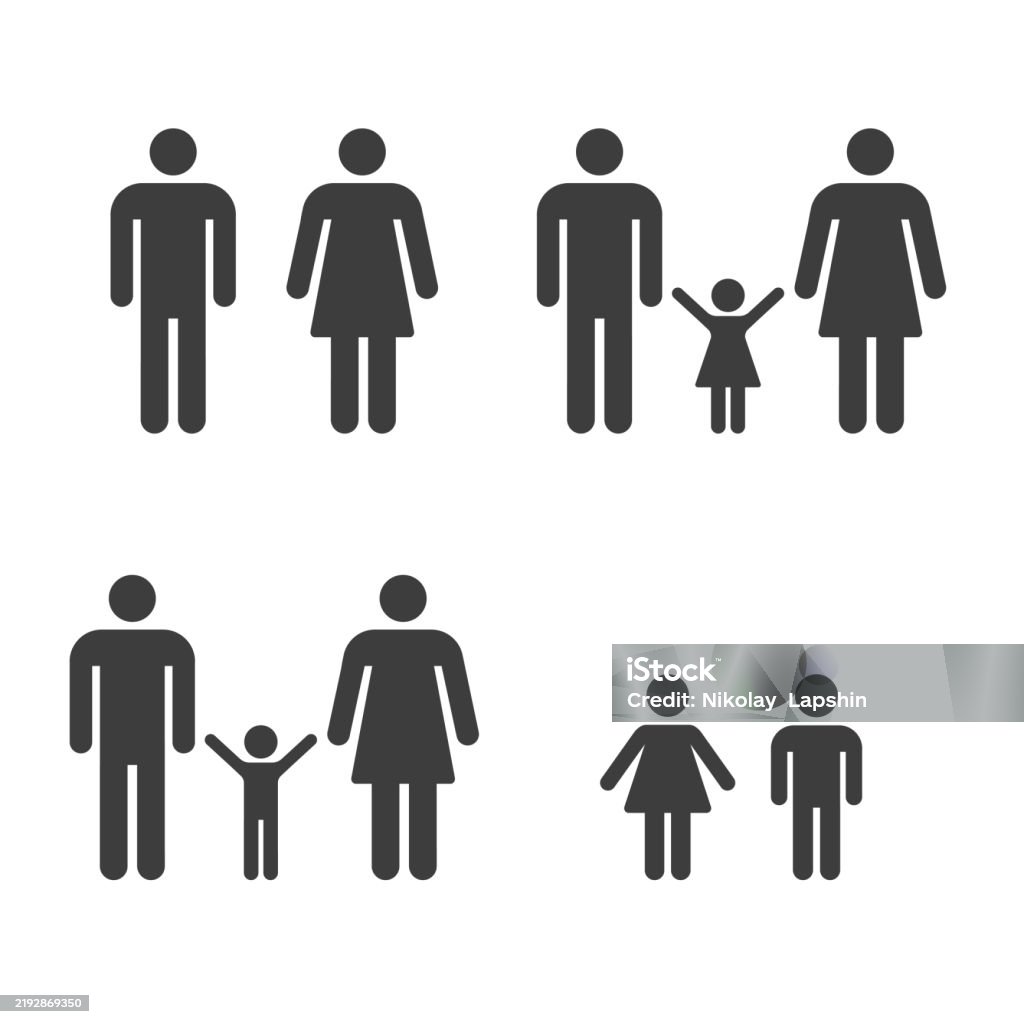 Human Stock Vector Human Stock Illustration - Download Image Now - Adult, Black Color ...