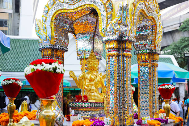 istock Erawan shrine Bangkok city, Thailand 2192871752