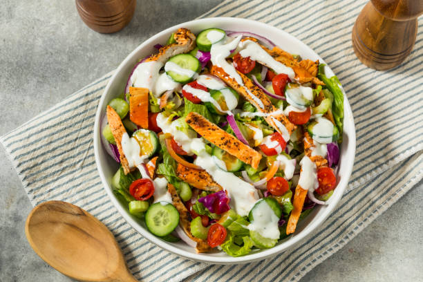 istock Healthy Homemade Buffalo Chicken Salad 2192873843