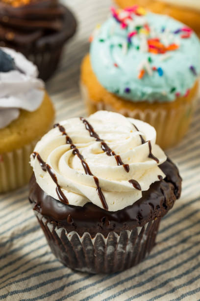 istock Sweet Homemade Assorted Gourmet Cupcakes 2192874049