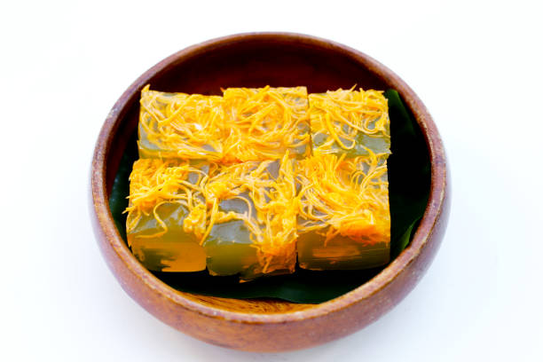 istock Thai sweet egg floss jelly 2192875445