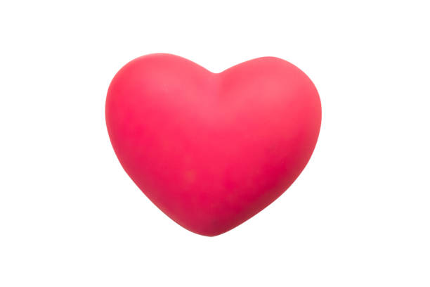 istock Heart shape sticker symbol isolated on white background 2192875745