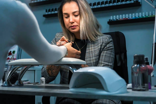 istock Manicure in a beauty salon 2192876246