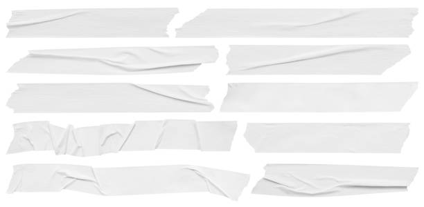 istock White adhesive paper tape set isolated on white background 2192882710