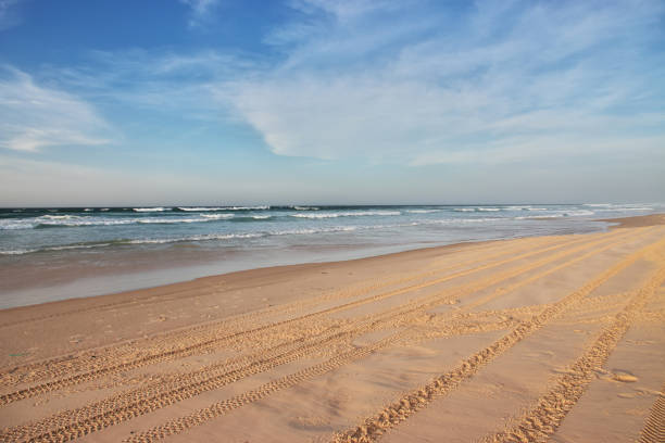 Atlantic ocean, close Lake Rose, Senegal, West Africa