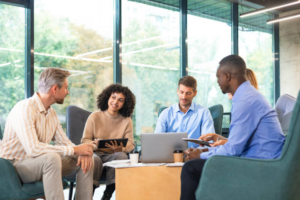 istock Business meeting - manager discussing work with his colleagues. 2192911176