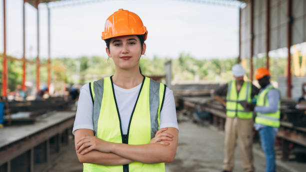 istock A woman wearing a yellow vest 2192911849