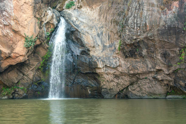 istock Chart Trakan waterfall parkland at Phitsanulok province. 2192913408