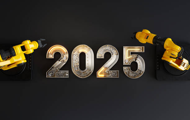 istock Robot Arm with 2025, Technology and Innovation 2192919861