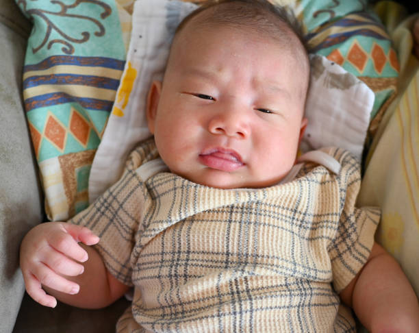 istock Close up of Infant starting to Cry。 2192921595