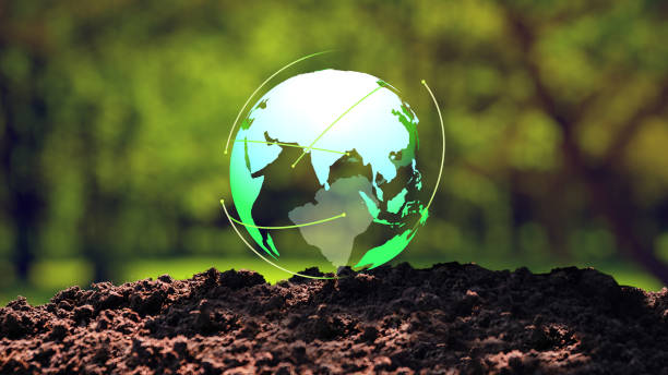 istock Earth Highlighting india for Renewable Energy Concepts 2192922505
