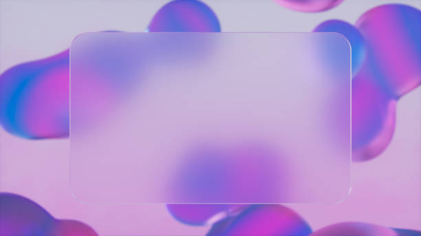 istock Abstract metaballs background with transparent overlay 2192925010