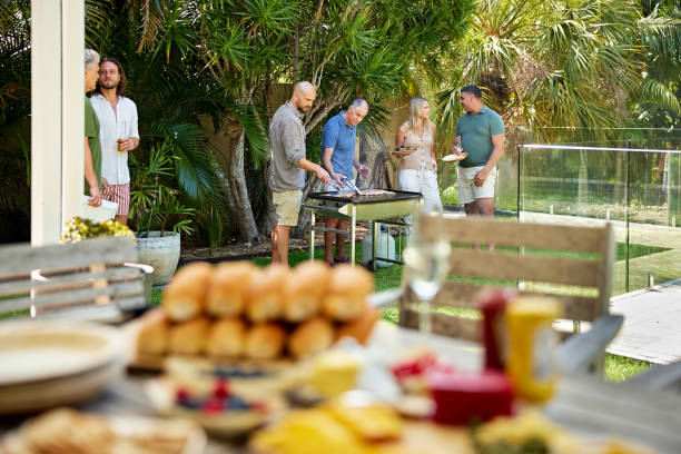 istock Family reunion and back yard barbecue 2192928642