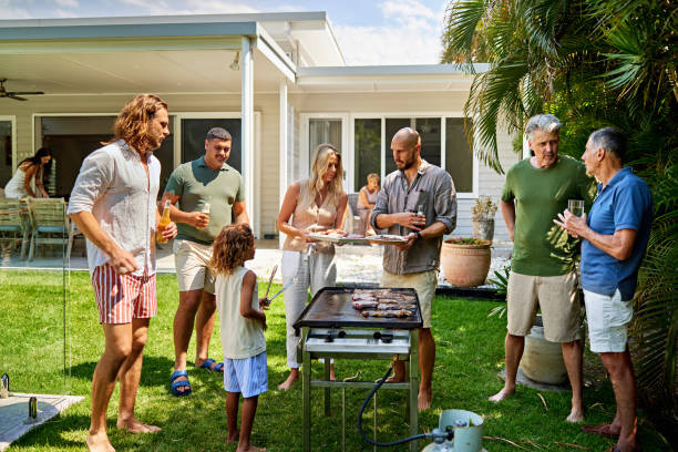 istock Back yard barbecue in Byron Bay, New South Wales 2192929719