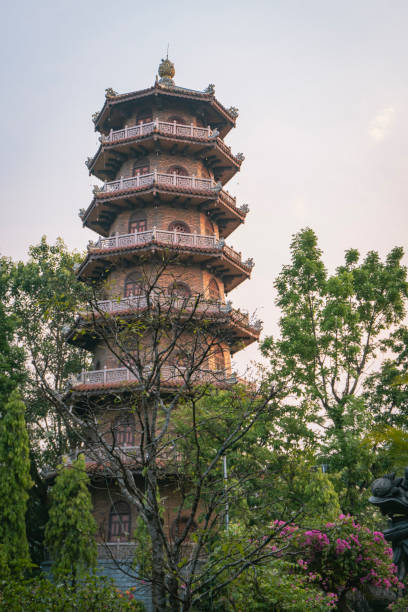 istock Hue, Vietnam. Pagoda Tower Amidst Greenery 2192931598