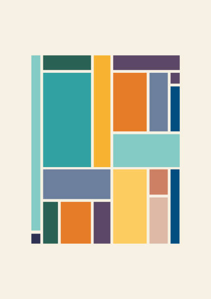 istock Minimalist aesthetic balancing shapes poster. Aesthetic print with neutral colors geometric elements 2192946892