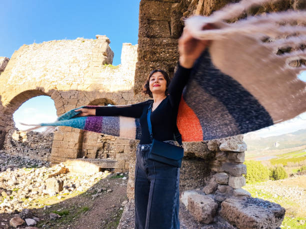 istock Young traveler visiting historical places during weekend break 2192951584