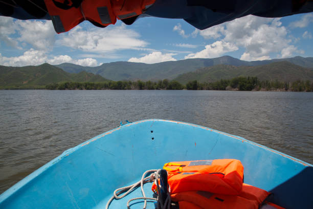 istock Small boat in Laguna de Baconao, Santiago de cuba 2192951813