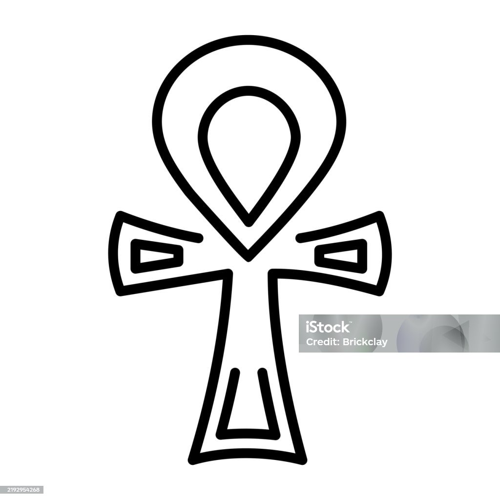 Ankh Ressurection Ankh Symbol Stock Illustration - Download Image Now - Ankh ...
