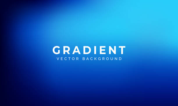 stockillustraties, clipart, cartoons en iconen met modern blue gradient blurred in mesh texture creative cover background - blauwe achtergrond