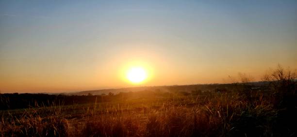 istock Golden Sunset Over Serene Countryside 2192956705
