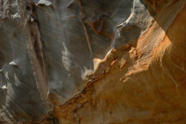 istock Limestone rocks at Manukau beach. 2192959441