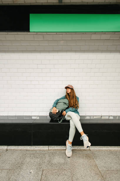 istock Tourist waiting for metro 2192959453