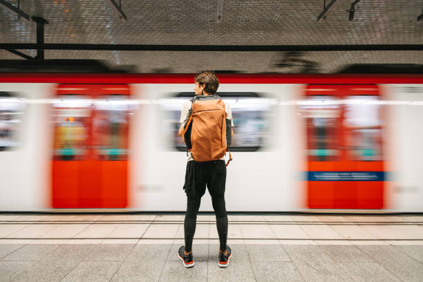 istock Tourist waiting for metro 2192959527