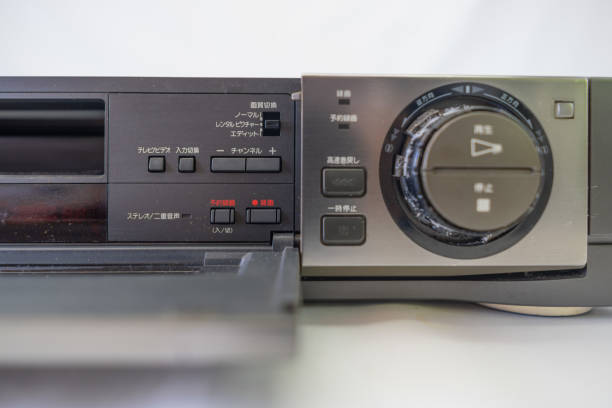 istock Electronic VHS Cassette Tape Recorder and Player 2192965733
