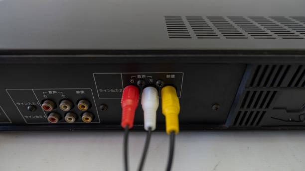 istock Electronic VHS Cassette Tape Recorder and Player 2192965784