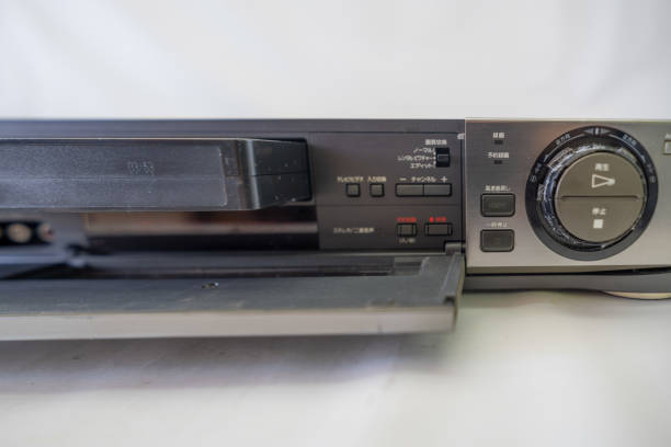 istock Electronic VHS Cassette Tape Recorder and Player 2192965819