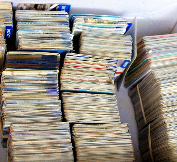 old collectible Venezuelan phone cards