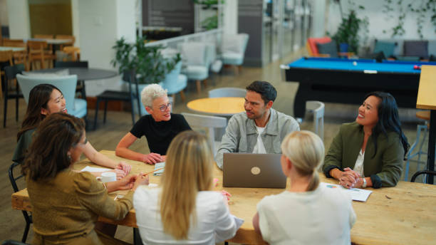 istock Multiracial Team Engaging in Collaborative Discussion at a Green Office 2192970785